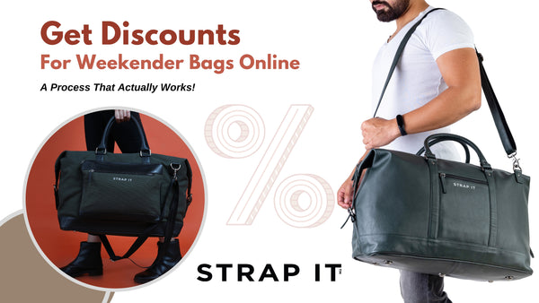 Follow this Process to Buy Weekender Bags Online to Get Discounts